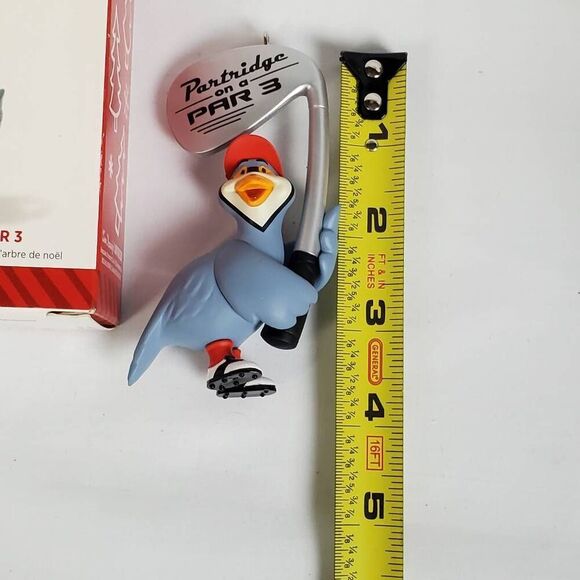 2014 Hallmark Keepsake Ornament “Partridge on a Par 3” Golf Birdie – Robert Chad - Picture 6 of 6